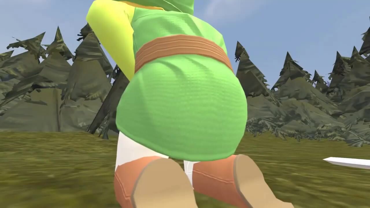 Toon Link Porn - Toon Link farting in the woods - ThisVid.com