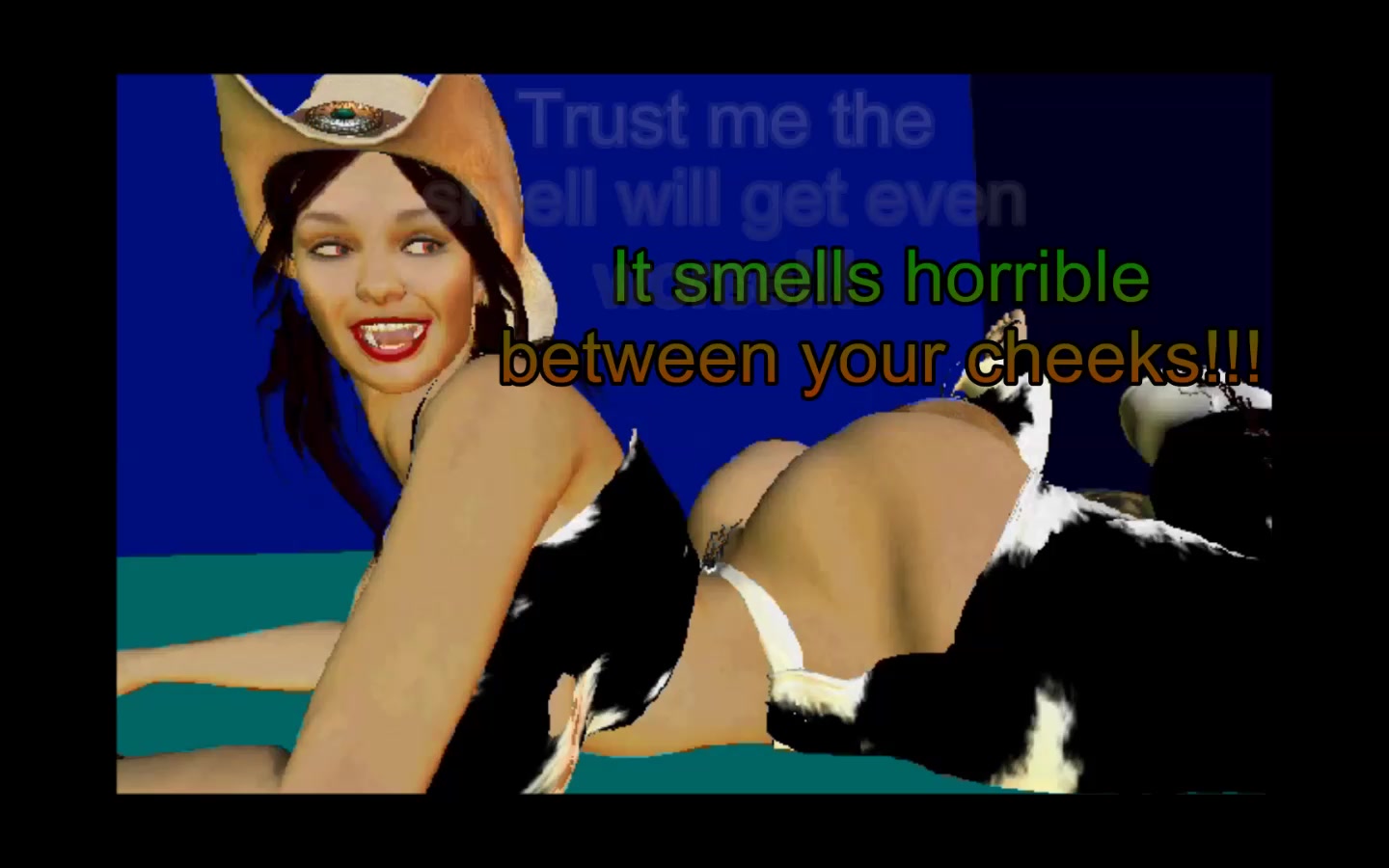 Cowgirl anal.vore