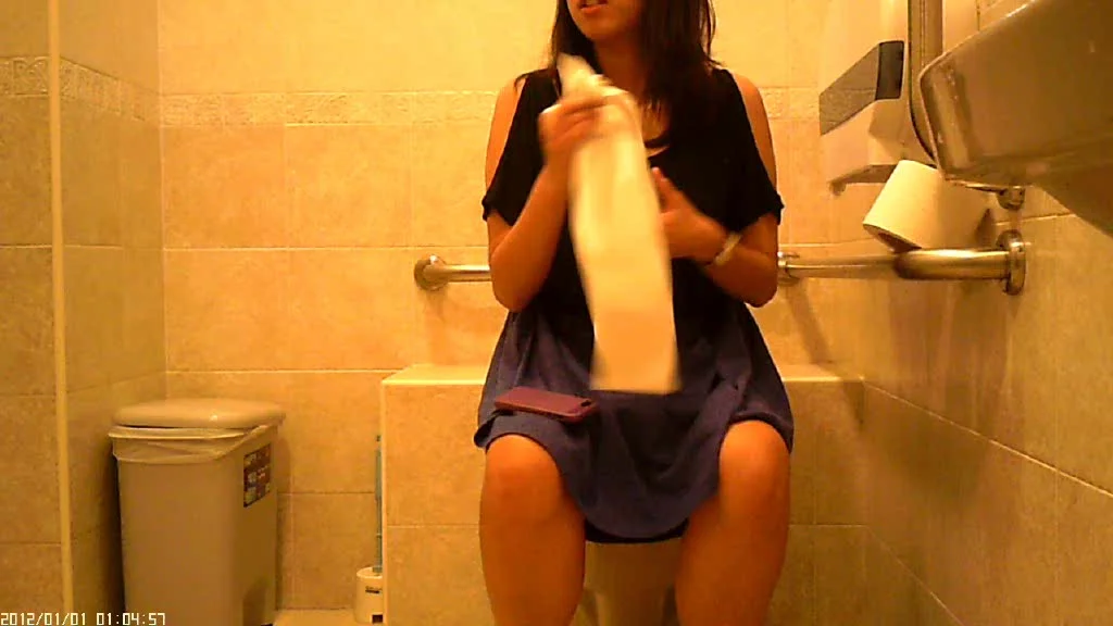 Asian girl toilet 4 - ThisVid.com