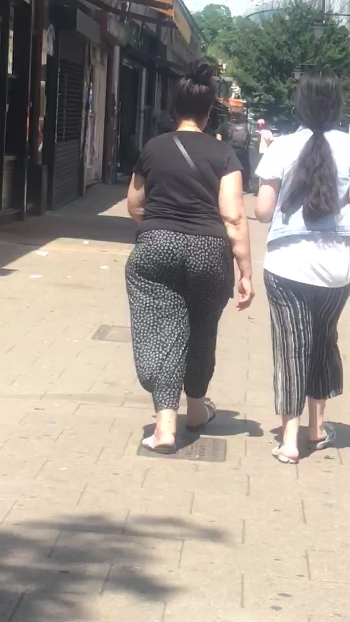 Mum and daughter sexy ass walking photo