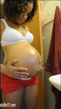 Ebony pregnant 4 - ThisVid.com