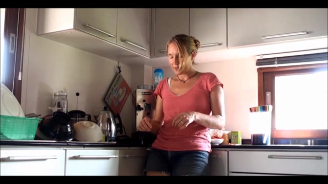 Blonde mature masturbating in the kitchen - mature porn at ThisVid tube