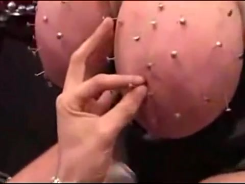 Nailed Boobs - Huge juicy boobs nailed and mistreated - ThisVid.com