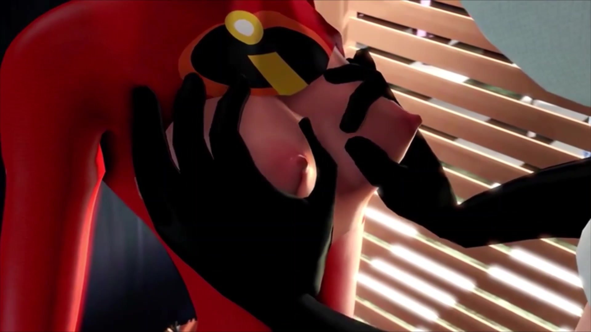 Helen Parr Porn 3d - Helen and Violet Parr in the changing room (no security - ThisVid.com