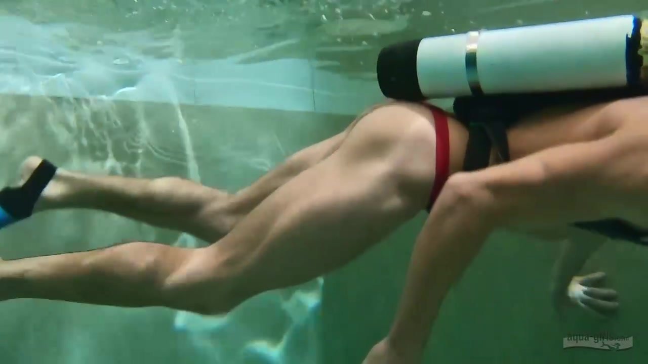Erotic underwater drowning