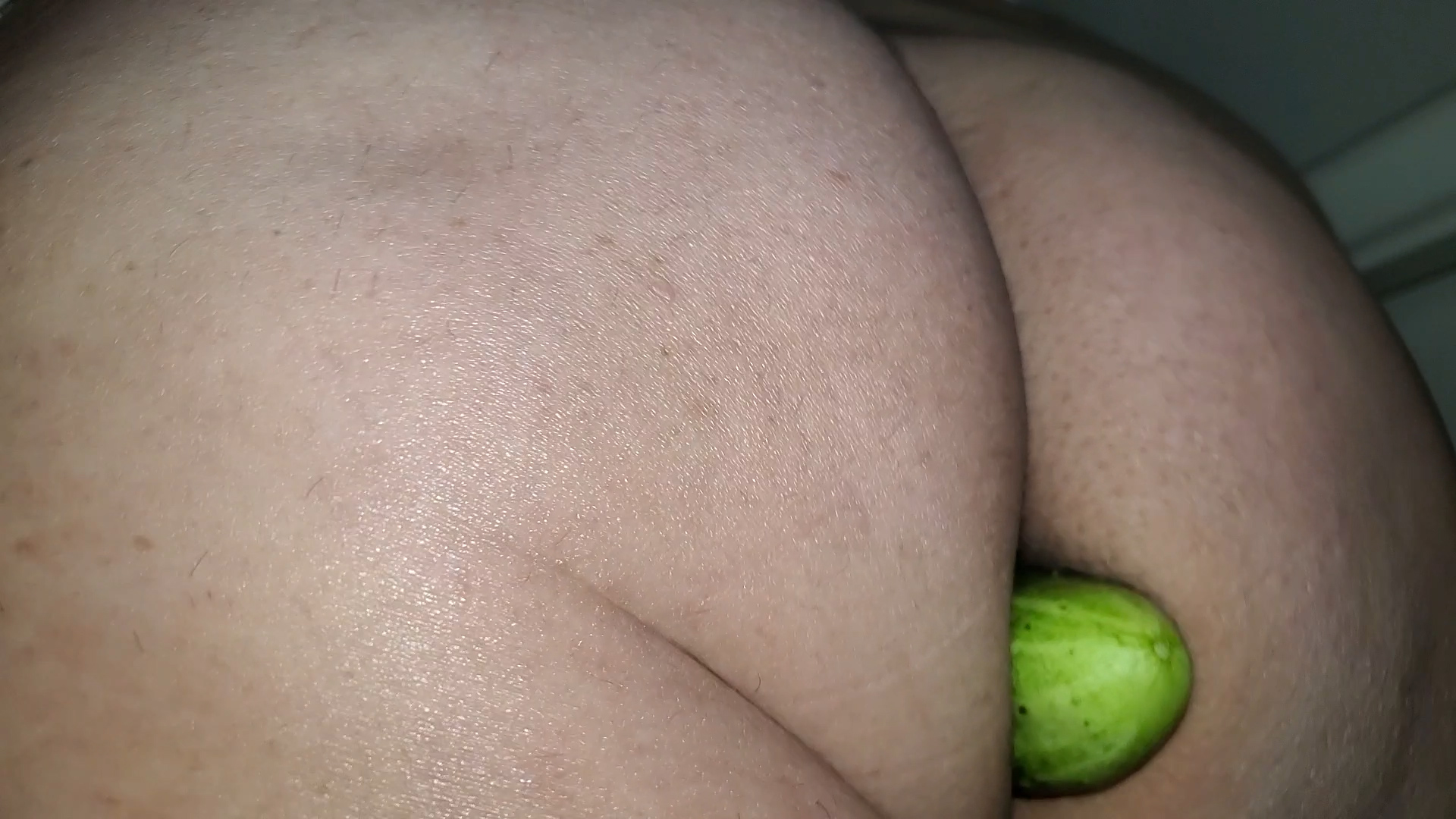 Anal 4 - Trying to Hold Cucumber in My Butt While Walki photo photo