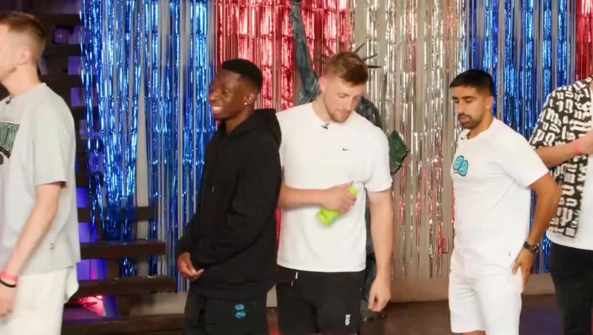 KSI gets her to flash her tits in sidemen  video 