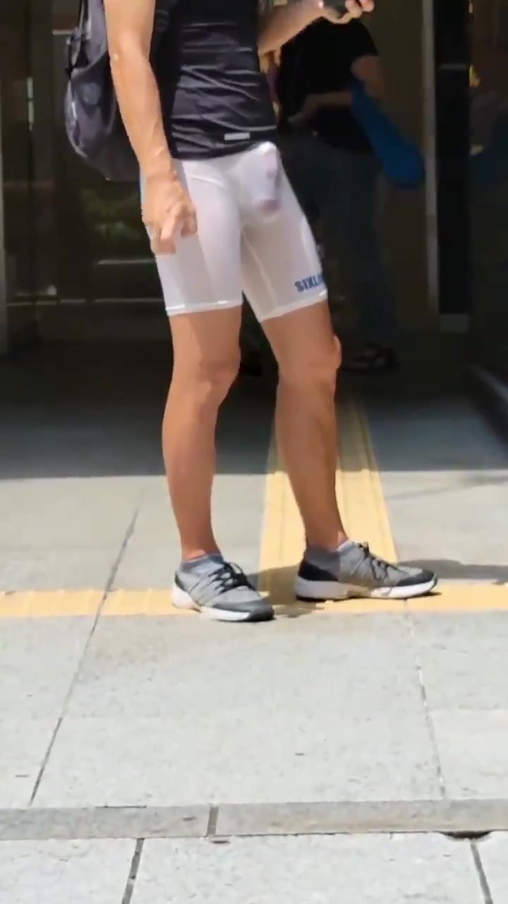 Huge bulge in public