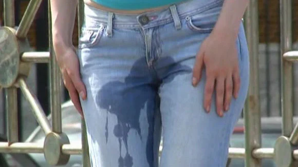 Park jeans wetting