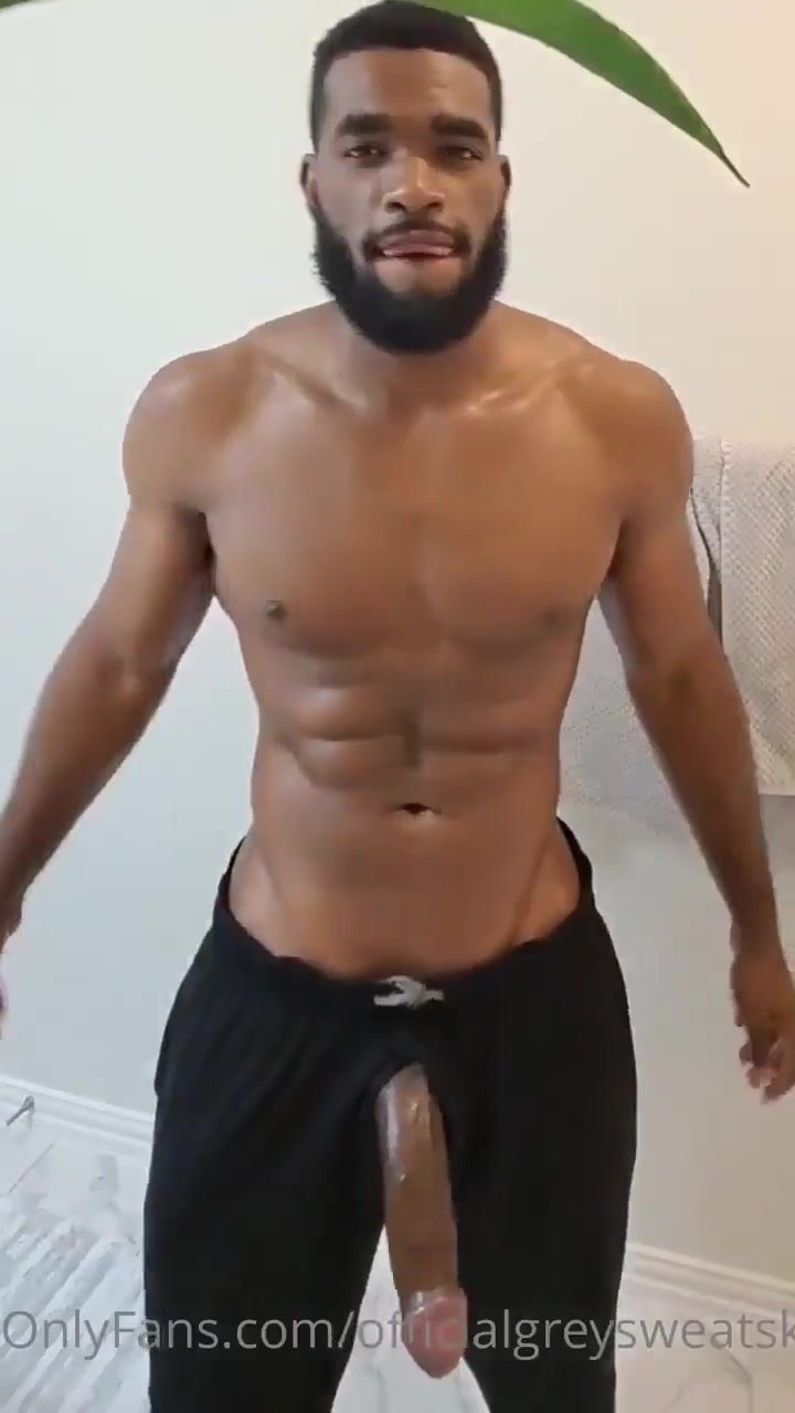 36 Inch Cock - 12 + inch cock Hot black guy doing a sexy solo show - ThisVid.com
