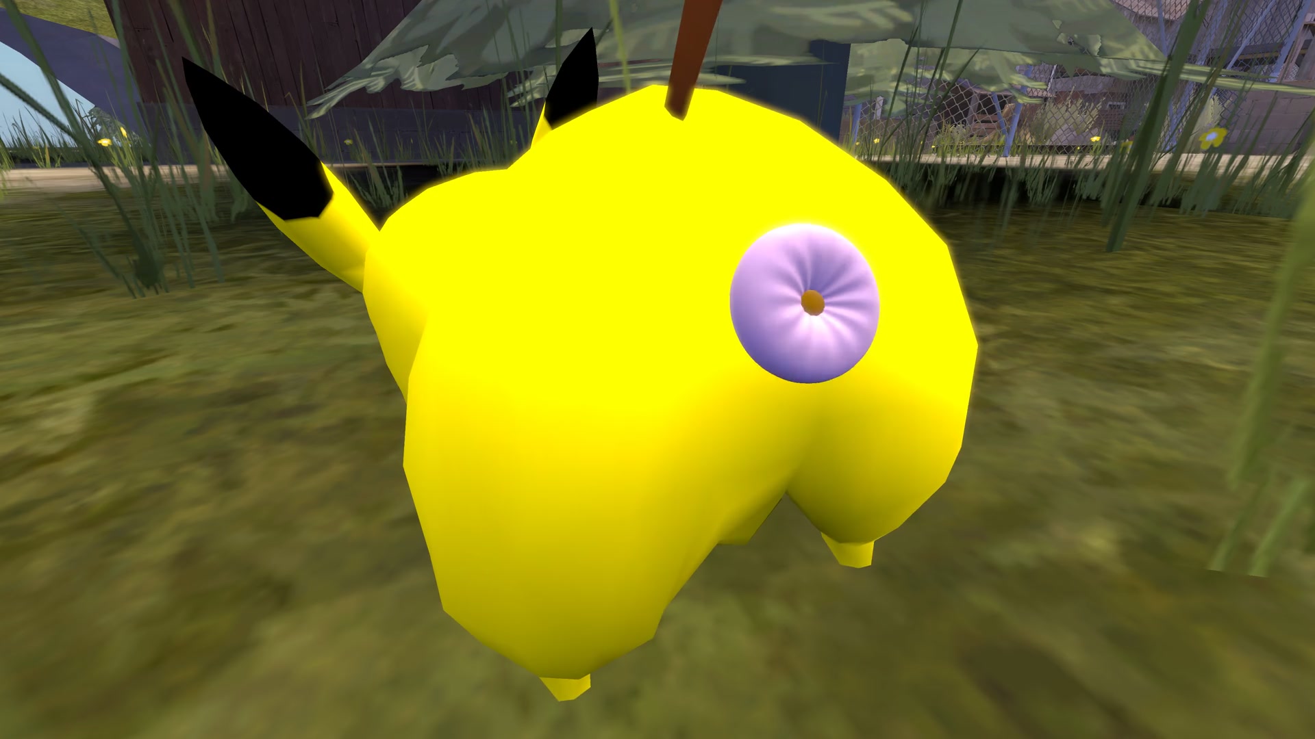 Pikachu - Pikachu holds in a big dump! - ThisVid.com