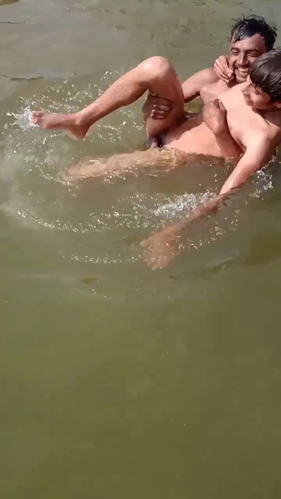 South Asian Desi Boy Stripped In River ThisVid