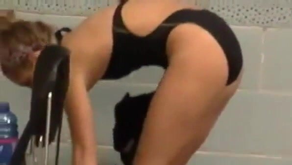 Candid tight one-piece swimsuit at the pool 1 - ThisVid.com