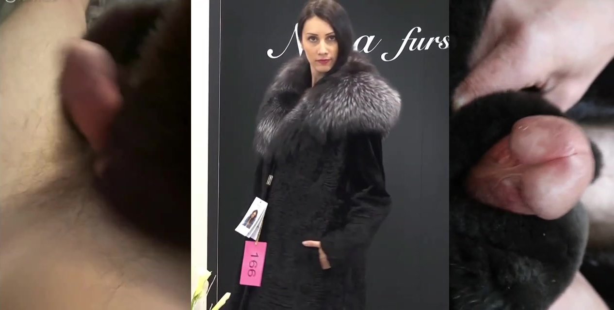 Your luxurious fur coat is my sex
