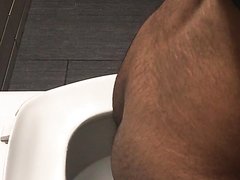 Public toilet poop - video 5