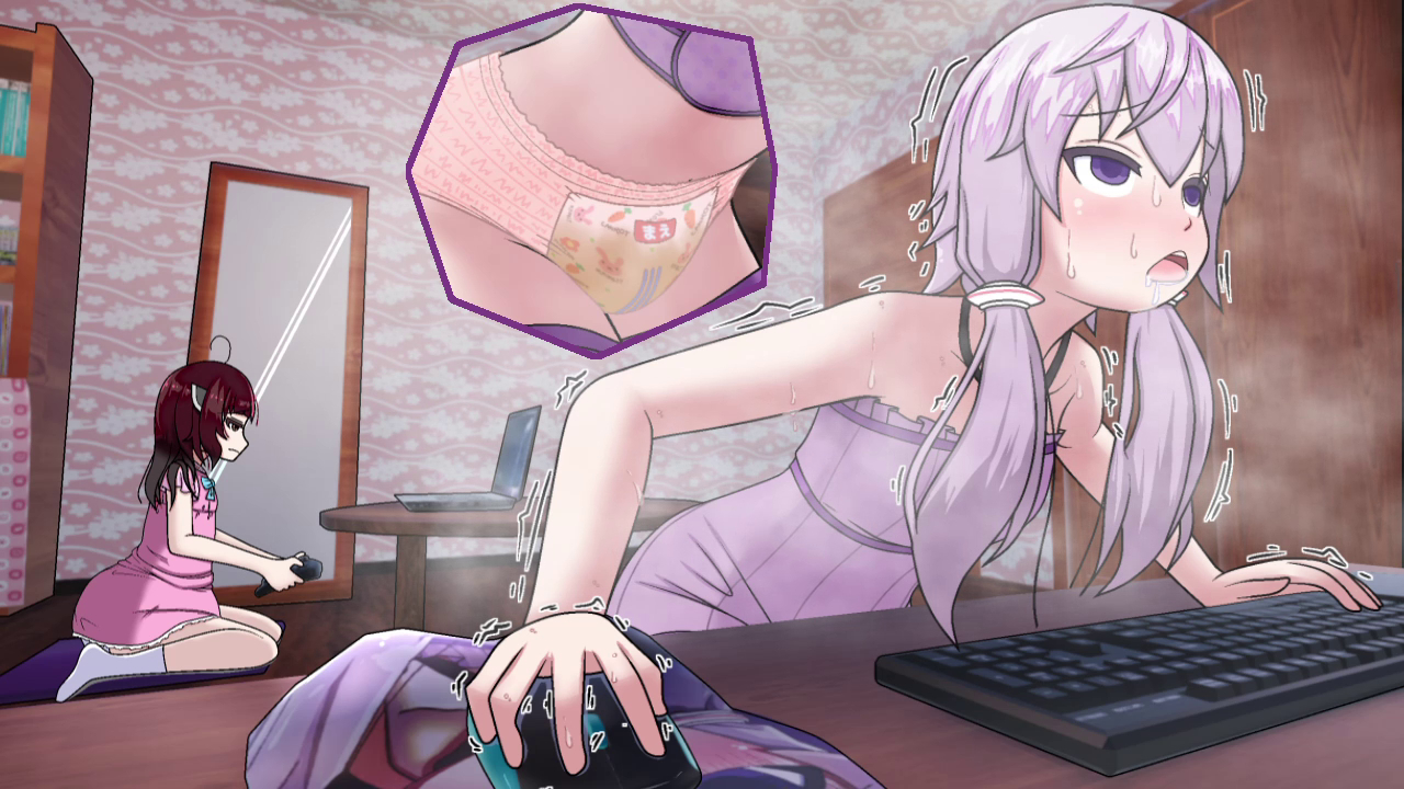 The story of how Yukari had to play a game while wearin photo