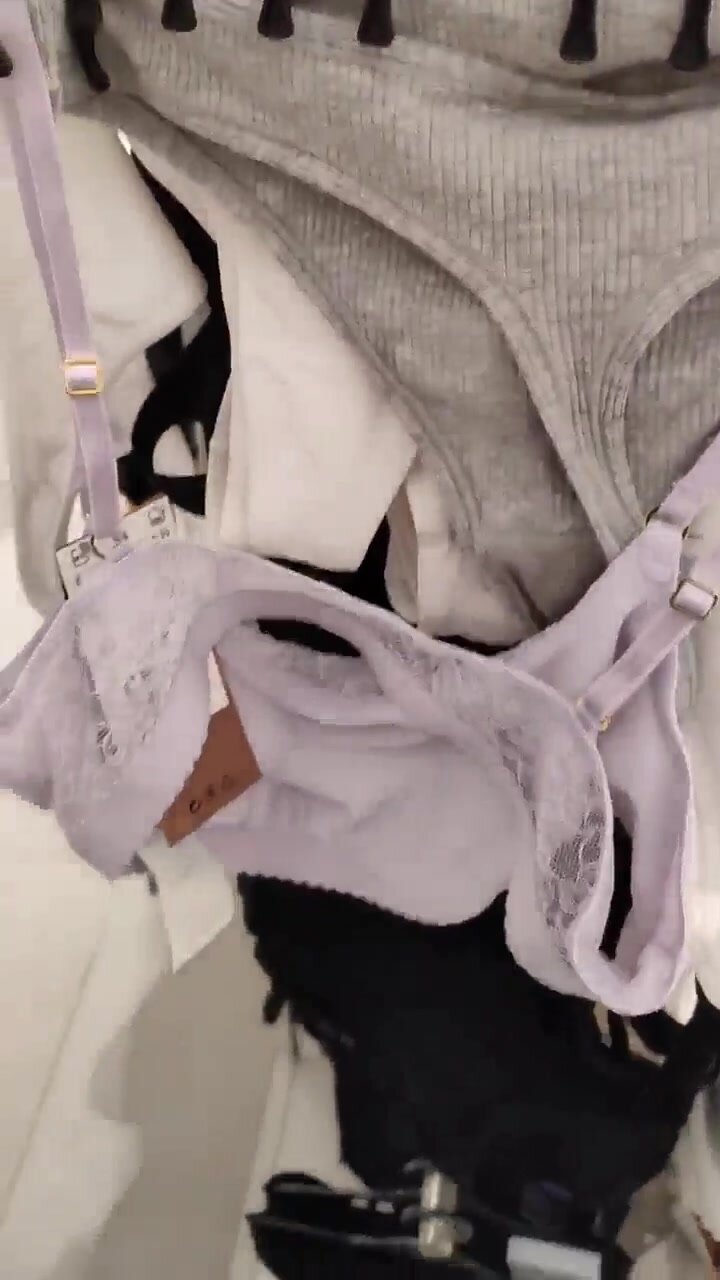 Cute teen masturbate with store clothes & spit on them - ThisVid.com