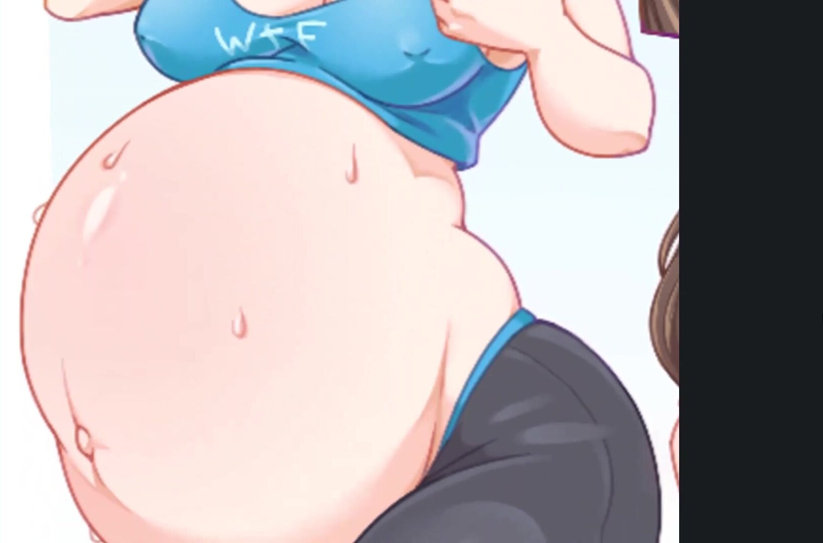 Wii Fit Trainer Gets Hydrated Vuxenbild Hq