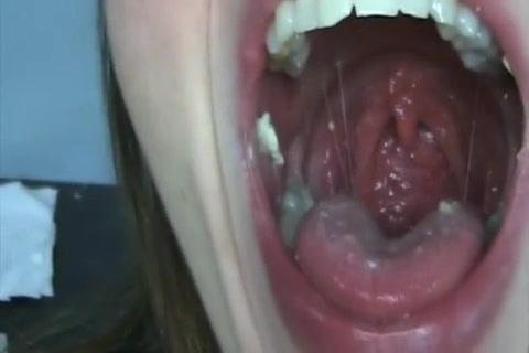 Girl Swallow Food - ThisVid.com