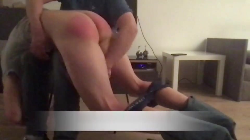 Otk Spanking Lesson - 18yo Polish boy traditional otk spanking - ThisVid.com