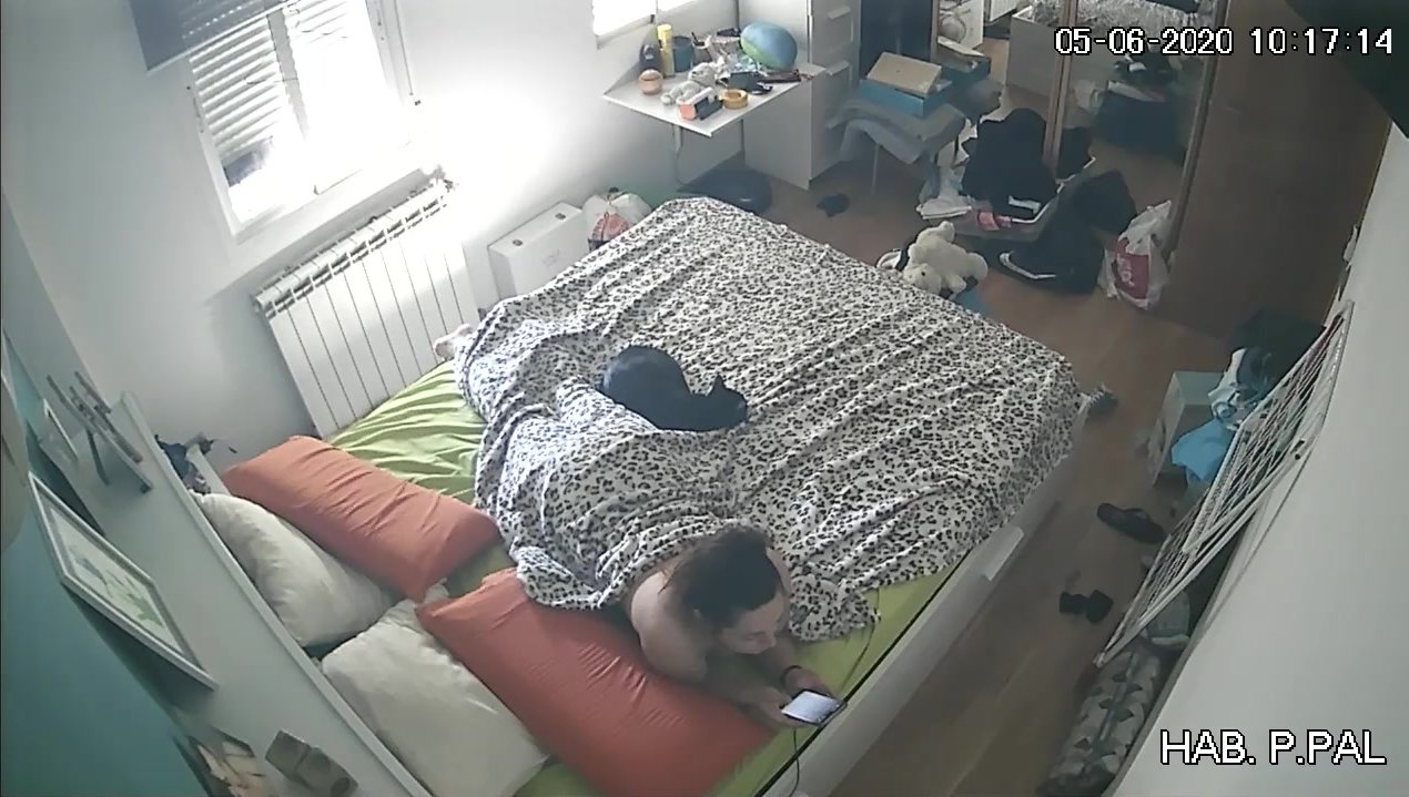 Hacked cam masturbation