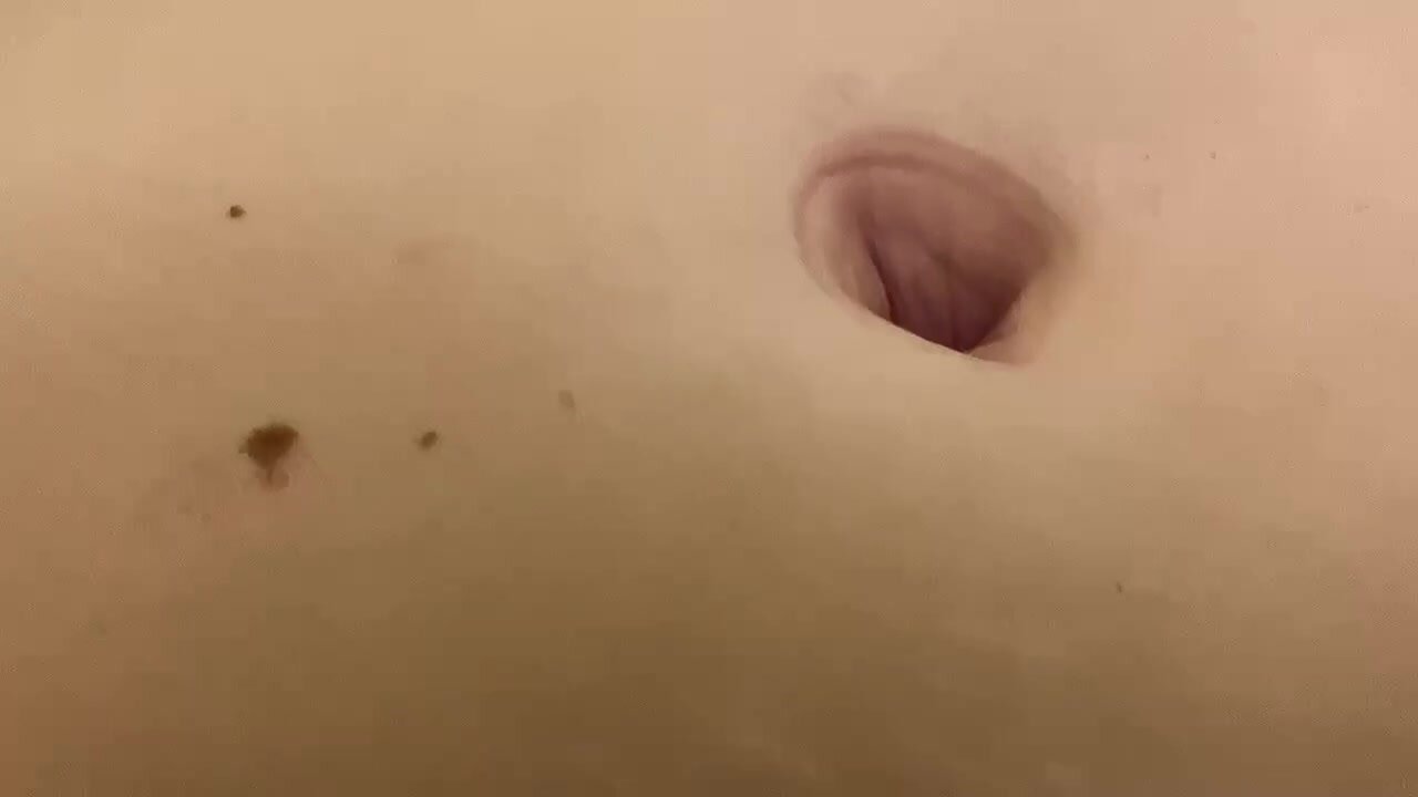 Porn belly button