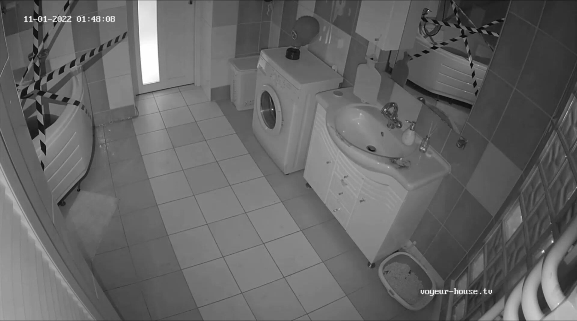 Woman in Toilet