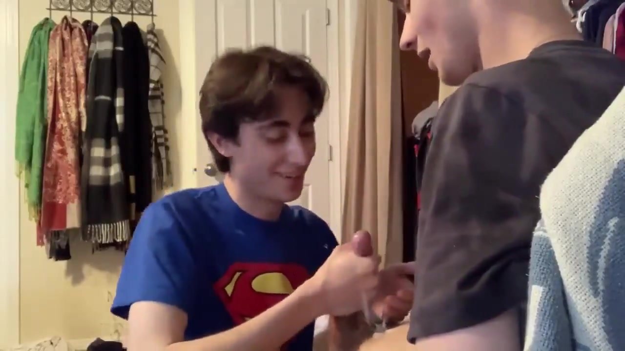 Hand job from friend
