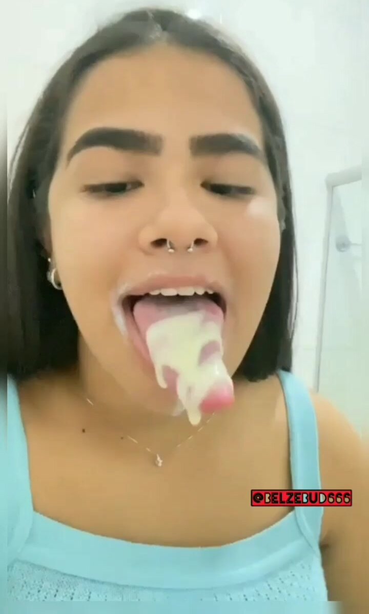 Brazilian Girl Big Tongue Fetish - Comp 1 - video 2 pic