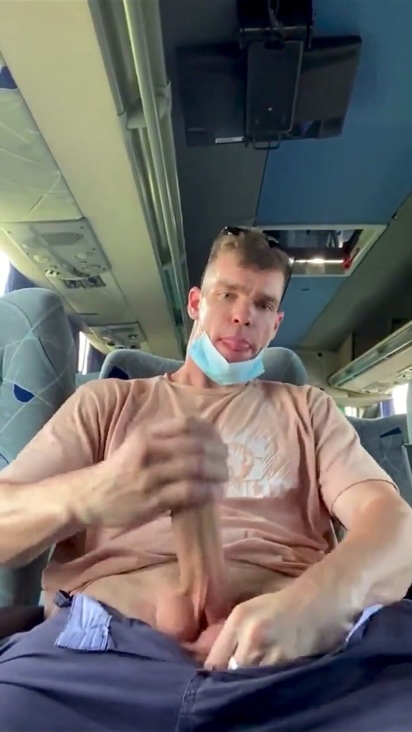 BWC Handsome Stud Unloads Bull Balls On Bus - ThisVid.com