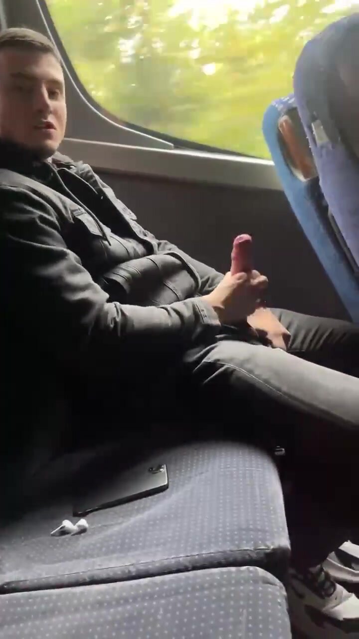 Jerking off in the bus