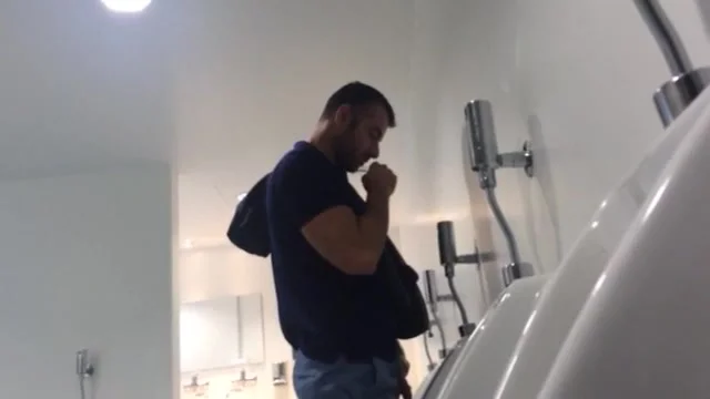 HOT MEN PISSING AT THE URINAL 4 ThisVid