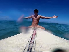 Gorgeous Naked Surfer
