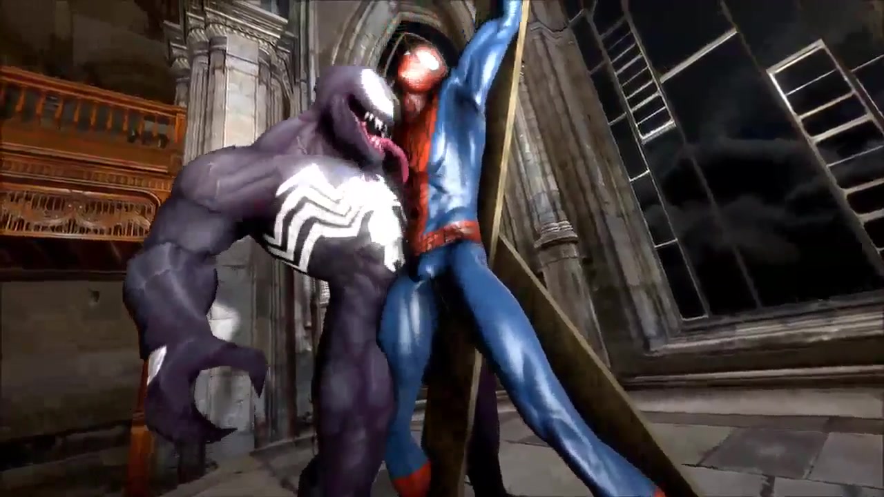 muscle spiderman gay porn