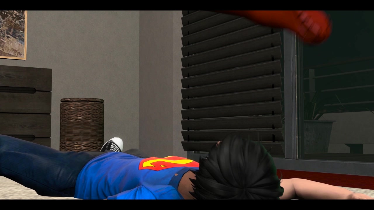 Supergirl facesitting