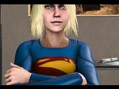 Supergirl fart smother