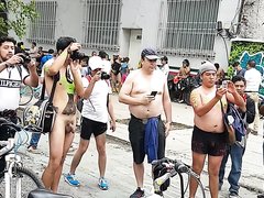 WORLD NAKED BIKE RIDE MEXICO 4