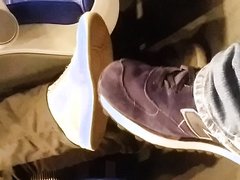 Spy Cam on the Train - Cub Bear Big Shoes