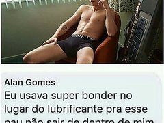 Sexy guy farts in Black undies