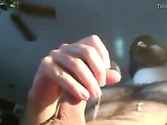 Hot Hairy Bear Jacks Off and Cums