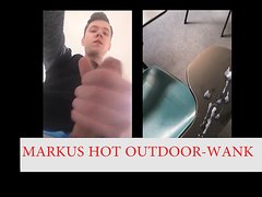 Markus (19yo) from Germany cums outside