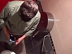 caught arab jerk off in the toilet