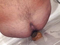 Riding and shitting - video 2