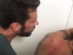 Hot fucker giving it to his faggot