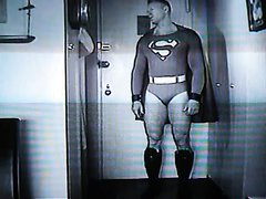 Blonde Big Superman defeated