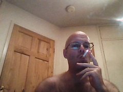 A smoke before bed