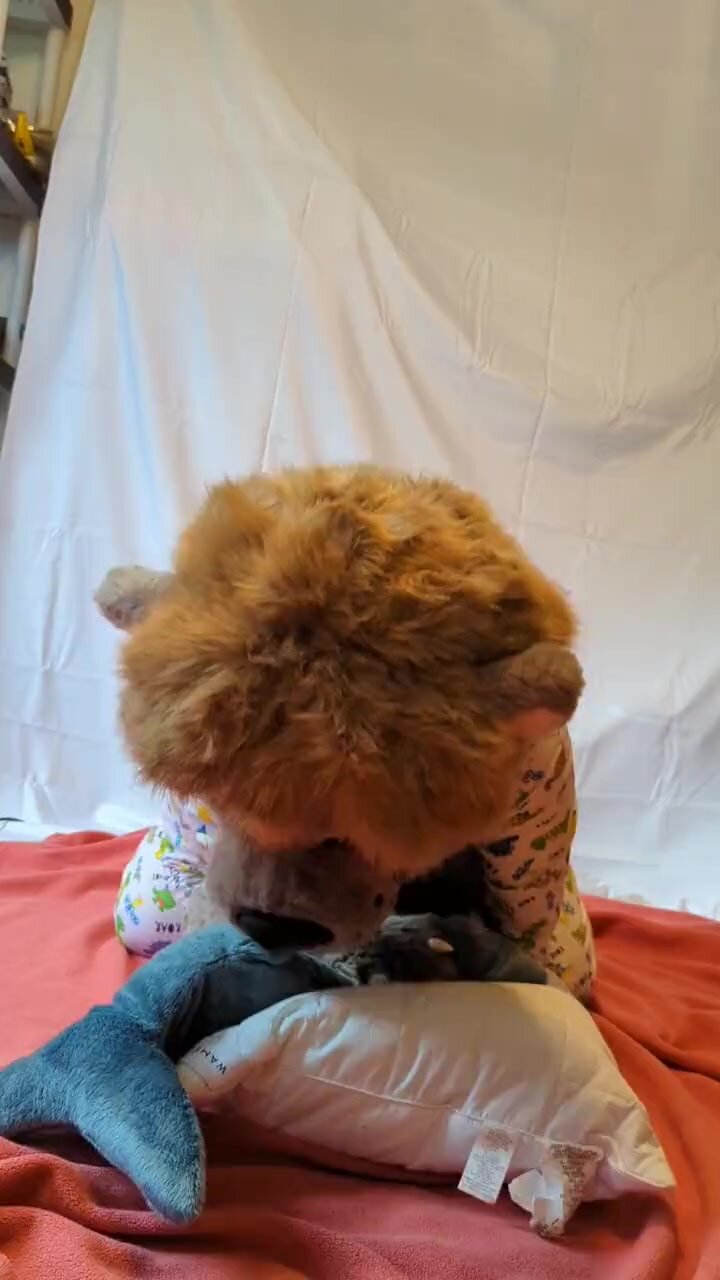 Fursuit plush dirty diaper humping - ThisVid.com