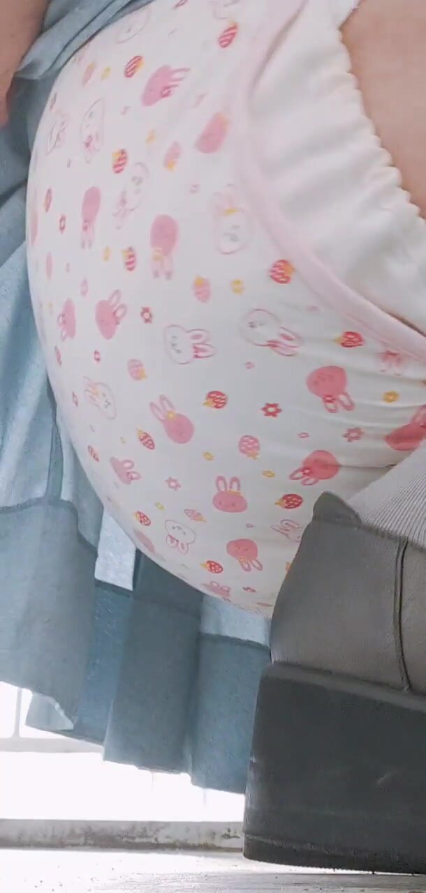 Japanese cloth diaper girl ThisVid com 