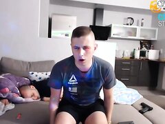 Farting and making him smell it