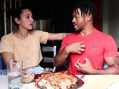 Mukbang girl fart